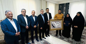 رییس سازمان نظام مهندسی ساختمان با خانواده مهندس عیسی نبی‌زاده دیدار کرد
