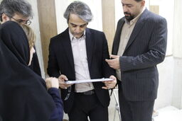 بازدید رییس سازمان نظام مهندسی ساختمان استان البرز از روند برگزاری آزمون‌های ارتقای پایه مهندسان