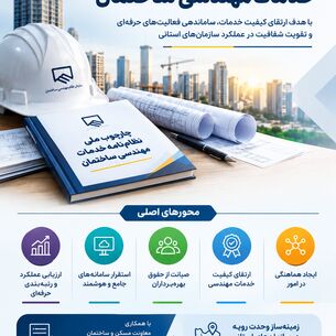 چارچوب ملی نظام‌نامه خدمات مهندسی ساختمان تدوین شد